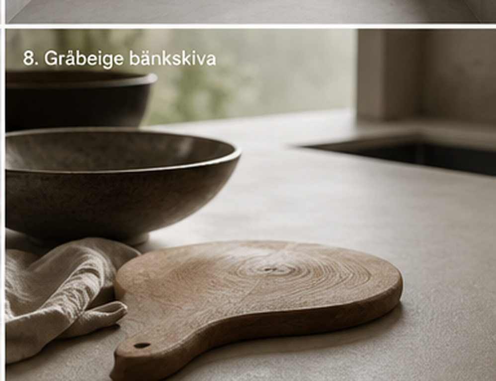 Microcement för Bänkskiva – Komplett Paket